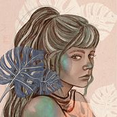 Mi Proyecto del curso: Retrato ilustrado con Procreate . Ilustrație tradițională de Sol Di Nucci - 09.29.2020