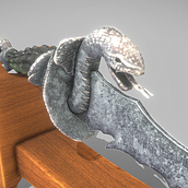 Snake Dagger. Un progetto di Progettazione 3D e Modellazione 3D di Kevin Vélez García - 29.09.2020