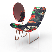 OPO CHAIR / Targets. Un proyecto de Diseño 3D, Diseño de interiores, Diseño, creación de muebles					, Diseño de producto y Diseño gráfico de Claudia Cabrera Lupinska - 29.09.2020