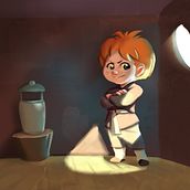 Mi Proyecto del curso: Principios de iluminación para pintura digital. Een project van Traditionele illustratie van Daniel Peña Roche - 29.09.2020