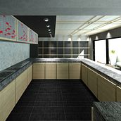 JOHANNA SANG - Sushibar. Digital Architecture project by johanna_sang - 09.30.2020