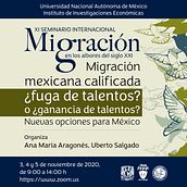 XI Seminario Internacional de Migración en Los albores del siglo XXI. Drawing, Design, Information Design, Editorial Design, Editorial Illustration, and Vector Illustration project by Alejandro Orozco - 09.30.2020