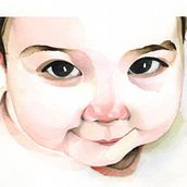 My project in Watercolor Portrait from a Photo course. Watercolor Painting project by Michalis Valasoglou - 09.30.2020