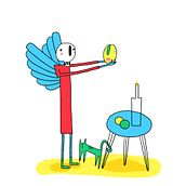 La otra Paula. Character Design, Traditional illustration, Digital Illustration, and Sketchbook project by Paula Vallejo - 09.30.2020