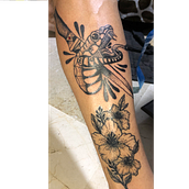 Mi Proyecto del curso: Tatuaje para principiantes . % Luisa Oñate tarafından hazırlanan Eskiz çizimi, Mürekkep İllüstras, Ve onu projesi - 09.30.2020