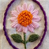 Mi Proyecto del curso: Técnicas de bordado en miniatura. Embroider project by Jessica López Alvarado - 09.30.2020