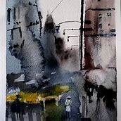 Mi Proyecto del curso: Paisajes urbanos en acuarela. Pintura em aquarela projeto de sarafernandezmoral - 01.10.2020