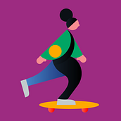 Street Sport Series. Character Design, and Traditional illustration project by Tor Ewen - 10.01.2020