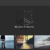 Black & White Site. Web Development, and Web Design project by Jose Miss Gómez - 06.01.2017