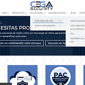 CEGA Security. Web Development, and Web Design project by Jose Miss Gómez - 07.01.2018