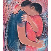 Hug. Digital Painting, and Traditional illustration project by Simona Pavlovic - 10.01.2020