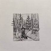 31 days 31 drawings 2021 . Ink Illustration project by Sara Clavijo - 10.02.2020
