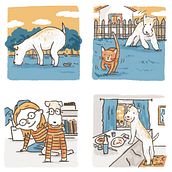 Mami, quiero un perrito. Un projet de B, e dessinée et Illustration traditionnelle de David Sánchez Rey - 02.11.2017
