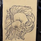 My project in Tattoo for Beginners course. Creativit project by rubyvanderkuil - 10.02.2020