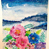Mi Proyecto del curso: Creación de paletas de color con acuarela. Watercolor Painting project by Gemma Vasquez - 10.02.2020