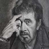 Mi Proyecto del curso: Retrato realista con lápiz de grafito. Digital Drawing, Realistic Drawing, Watercolor Painting, and Oil Painting project by Abelardo Fernández Vecilla - 10.02.2020