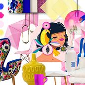 Mi Proyecto del curso: Color aplicado al diseño de interiores. Creativit, Interior Design & Interior Decoration project by Analia Britez - 10.31.2020