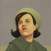 Mi Proyecto del curso: Retratos pictóricos con técnicas digitales (Peggy Olson). Un proyecto de Ilustración tradicional e Ilustración digital de Rodrigo Islas Mendoza - 03.10.2020
