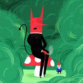 Devon. Traditional illustration, and Digital Illustration project by Paula Vallejo - 10.03.2019