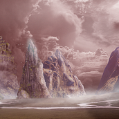 Meu projeto do curso: Matte Painting: criando mundo fotorrealistas. Digital Illustration project by bsilva2222 - 10.03.2020