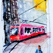 Amsterdam. Arts, Crafts, Concept Art, Drawing, and Artistic Drawing project by Julio Churchill - 10.04.2020