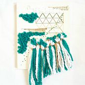 My project in Embroidered Tapestry Creation course. Un projet de Broderie de Yamit Fux - 03.10.2020