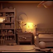 Habitación de niño. Clement Griselain. Un progetto di Modellazione 3D di Gonzalo Palma Menéndez - 04.10.2020