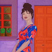 My project in Pictorial Portraits Using Digital Techniques course. Un proyecto de Dibujo digital y Pintura digital de marie_gilline - 04.10.2020