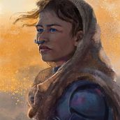 Dune. Traditional illustration, and Digital Painting project by Leo Batic - 10.01.2020