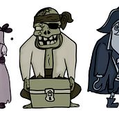 Mi Proyecto del curso: Fábrica de personajes ilustrados Ein Projekt aus dem Bereich Digitale Illustration von Daniel Castro Grandi - 05.10.2020