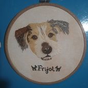 Mi Proyecto del curso: Needle painting para principiantes. Embroider project by Maria Fernanda Martinez Garcia - 10.05.2020