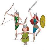 Mi Proyecto del curso: Fábrica de personajes ilustrados Ein Projekt aus dem Bereich Traditionelle Illustration von Lorena Antich Aulet - 07.10.2020