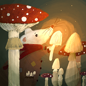 Cute animals with procreate - loose style. Digital Illustration project by Perle Guarino-Vignon - 10.05.2020
