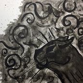 Meu projeto do curso: Ilustração em nanquim com influência japonesa. Traditional illustration, Drawing & Ink Illustration project by Victória Morais - 10.05.2020