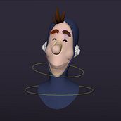 Mi Proyecto del curso: Rigging: articulación facial de un personaje 3D Ein Projekt aus dem Bereich 3D und Rigging von Andrea Gutiérrez - 06.10.2020