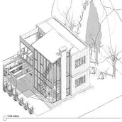 Mi Proyecto del curso: Diseño y modelado arquitectónico 3D con Revit. Projekt z dziedziny  Architektura, Architektura c, frowa, Architektura wnętrz,  Projektowanie 3D i Wizualizacja architektoniczna użytkownika Gonzalo Moreno - 06.10.2020