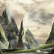 Mi Proyecto del curso: Matte Painting. Me ha encantado el curso y el proceso para elaborar este matte paiting, estoy satisfecho! a seguir practicando:) . Graphic Design project by Daniel Argeñal - 10.06.2020