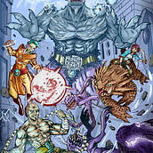 Mi Proyecto del curso: Ilustración digital de fantasía y ciencia ficción_ espero les guste. Digital Illustration project by Guillermo Aponte - 10.06.2020