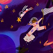 Mi Proyecto del curso: Ilustración narrativa con técnicas mixtas. . Traditional illustration, and Narrative project by Emiliana Abad - 10.06.2020
