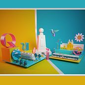 Quito en equilibrio: Dirección de Arte con Cinema 4D. 3D, e Direção de arte projeto de Mauricio Peñaherrera Carrión - 08.10.2020