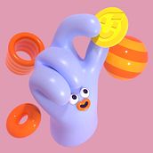 3D art.. 3D, 3D Character Design, Editorial Illustration, Traditional illustration, and Digital Illustration project by Efren Victoria - 10.06.2020
