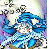 dibujo manga en acuarela . Drawing, Character Design, Traditional illustration, Children's Illustration, Watercolor Painting, Acr, and lic Painting project by Wendy Rodriguez - 10.07.2020