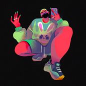 PEOPLE. Design, Character Design, and Traditional illustration project by Rut Pedreño Criado - 10.07.2020