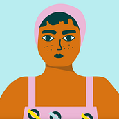 Girl and the Pool. Un proyecto de Animación de personajes de Marina Mota - 07.10.2020