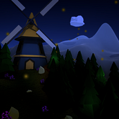 Mi Proyecto del curso: Modelado de escenarios low poly para videojuegos . % Maria Agudelo tarafından hazırlanan 3D projesi - 10.08.2020