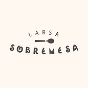 Larsa Sobremesa. Un progetto di Br, ing, Br, identit, Creatività, Design e Packaging di Pablo Antelo - 08.10.2020