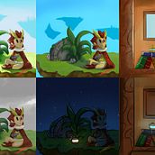Mi Proyecto del curso: Principios de iluminación para pintura digital. Un progetto di Pittura digitale di Katherin Ponce - 18.10.2020