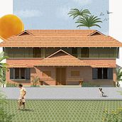 My project in Architectural Visualization Using Digital Collage course. Un proyecto de Ilustración arquitectónica y Arquitectura de rhearizwana - 08.10.2020