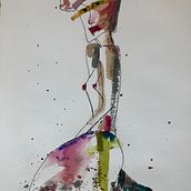 La sirenita. Children's Illustration project by Alejandra Gutiérrez Serrano - 10.08.2020