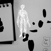 Sketchbook doll. Photograph, Traditional illustration, Arts, Crafts, Sculpture, and Collage project by Claire Redmond - 10.08.2020